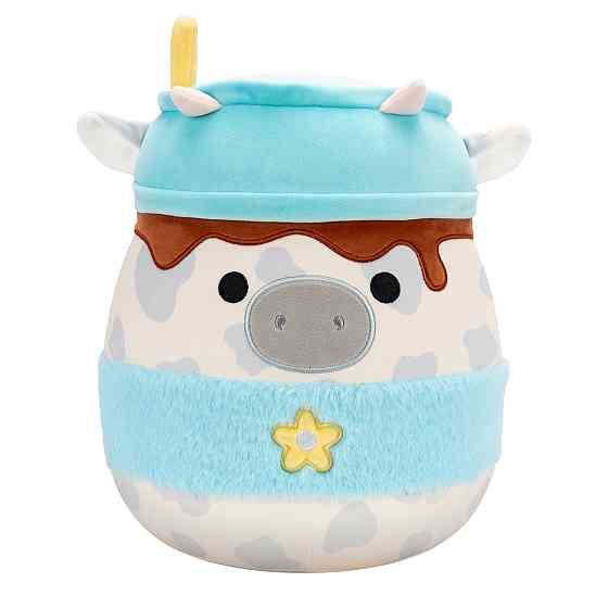 М'яка іграшка Squishmallows – Сіра корівка (30 cm) Днепр