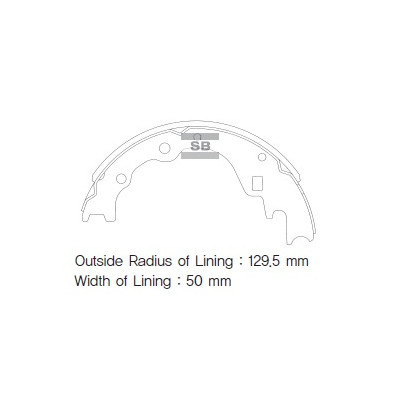 Гальмівні колодки HI-Q SA044 Вінниця - фото 1