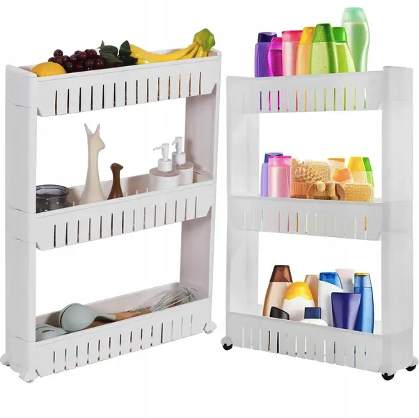 Етажерка Leobert Slim 3-рівнева на колесах Киев - изображение 1