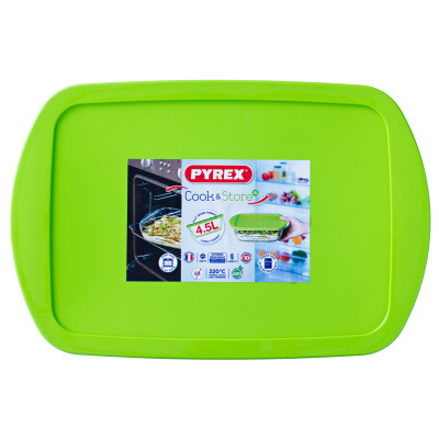 Форма для выпечки Pyrex Cook Store прямокутна з кришкою 40 х 27 х 7 см 4.5 л (240P002/7644) Винница - изображение 3
