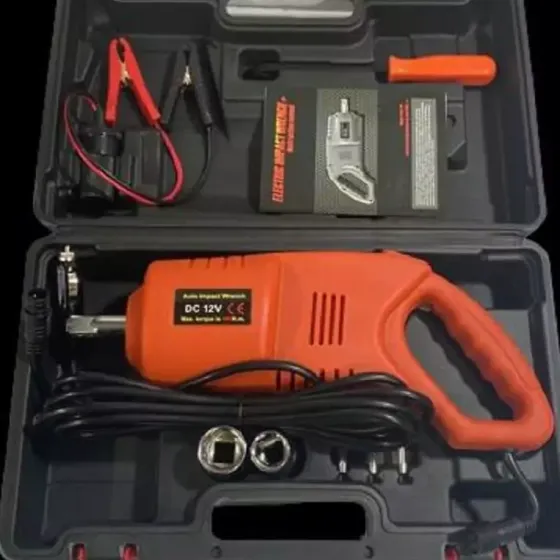 Ударний гайковерт BX-480 12V 480 Нм, 80W, з набором шиномонтажних аксесуарів для авто та електромобі Київ