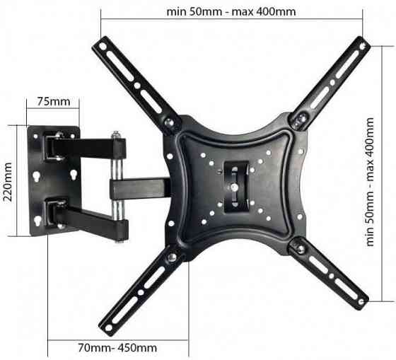 Крепление Кронштейн для телевизора Home Design HDL-117B-2 14