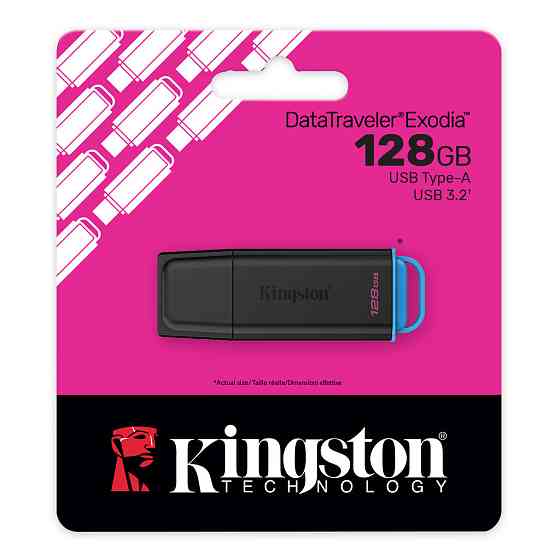 Флеш-накопичувач Kingston USB 3.2 DT Exodia G2 128GB Black Одеса