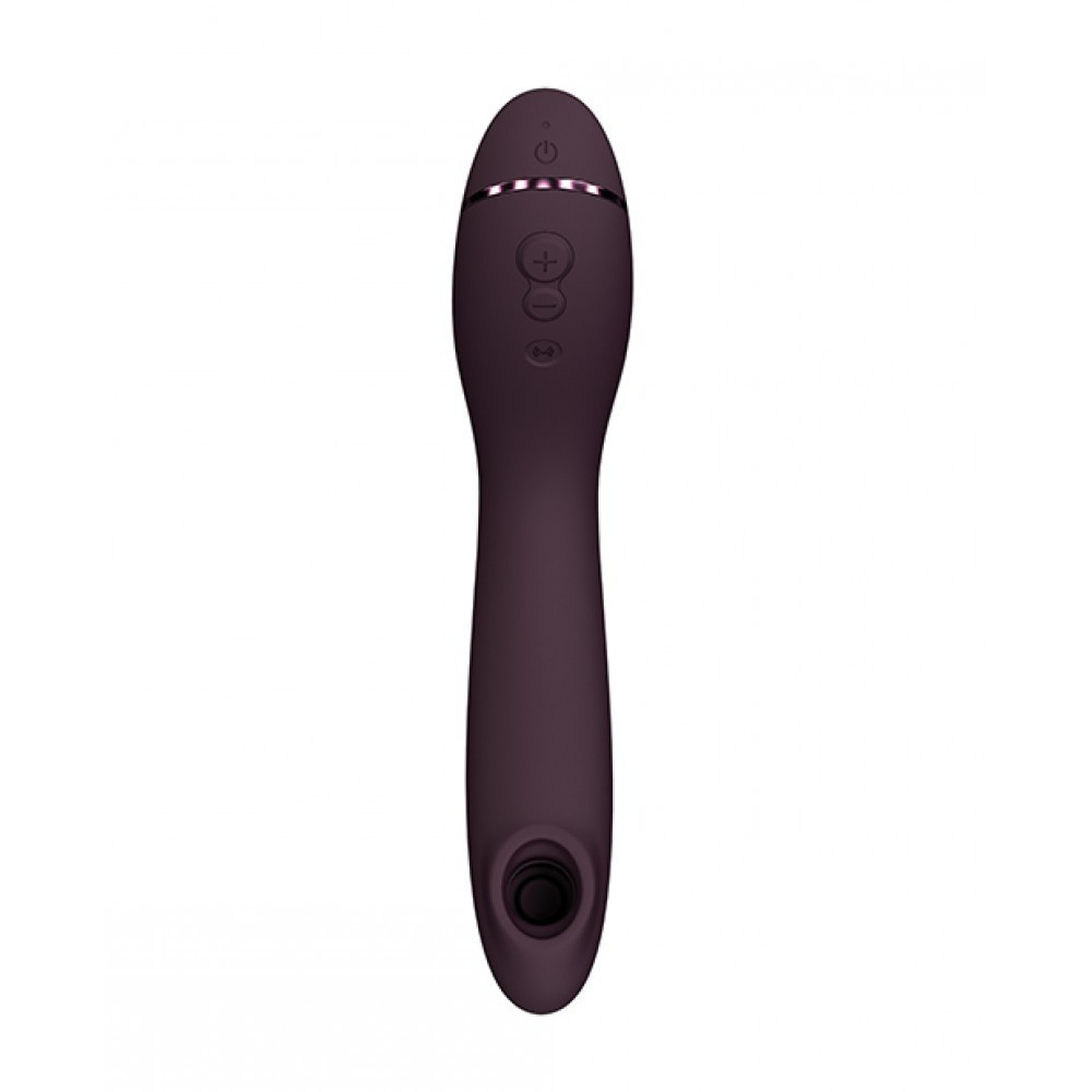 Вибратор для точки G c вакуумной стимуляцией Womanizer OG Aubergine Sex Aura Киев - изображение 8