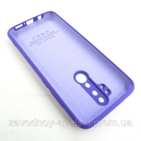 Xiaomi Redmi Note 8 pro силіконовий чохол Colorful (ліловий) Одеса - фото 2