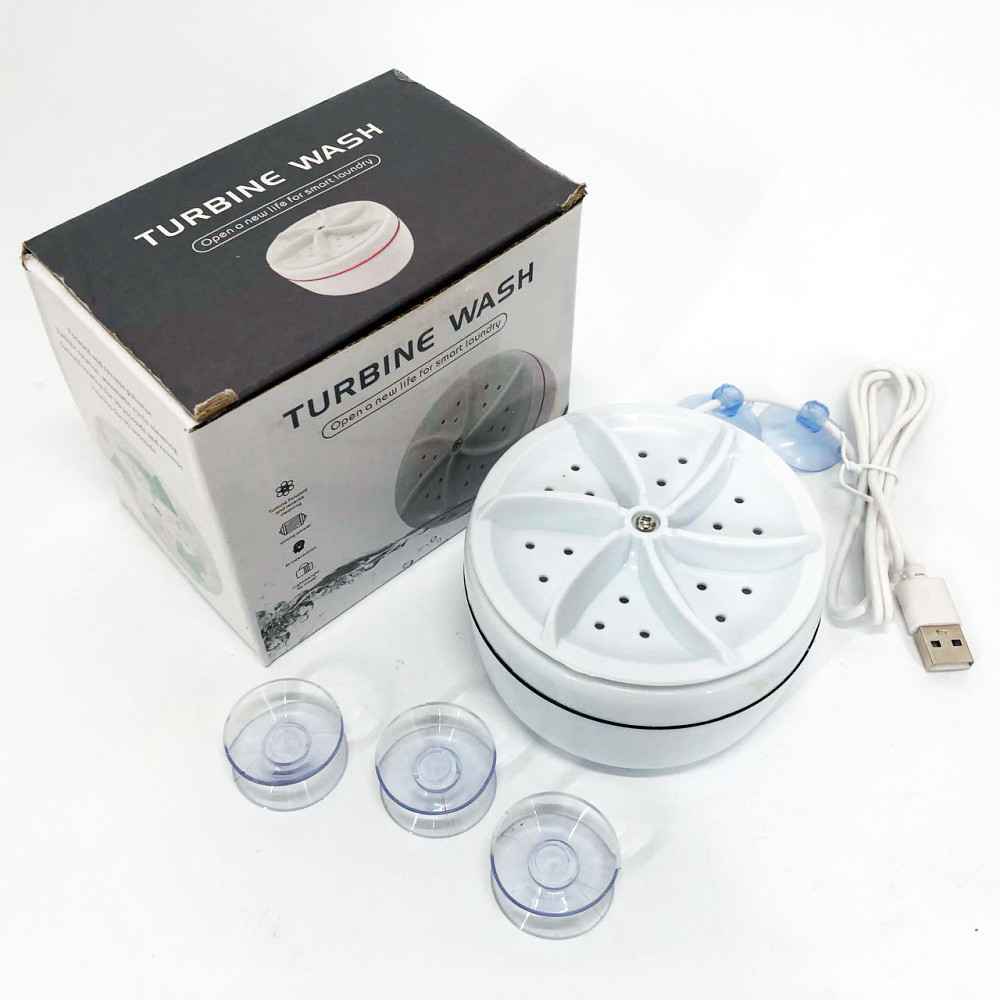 Міні пральна машина відро, Складна пральна машина для дачі Портативна SB-59 Львів - фото 3