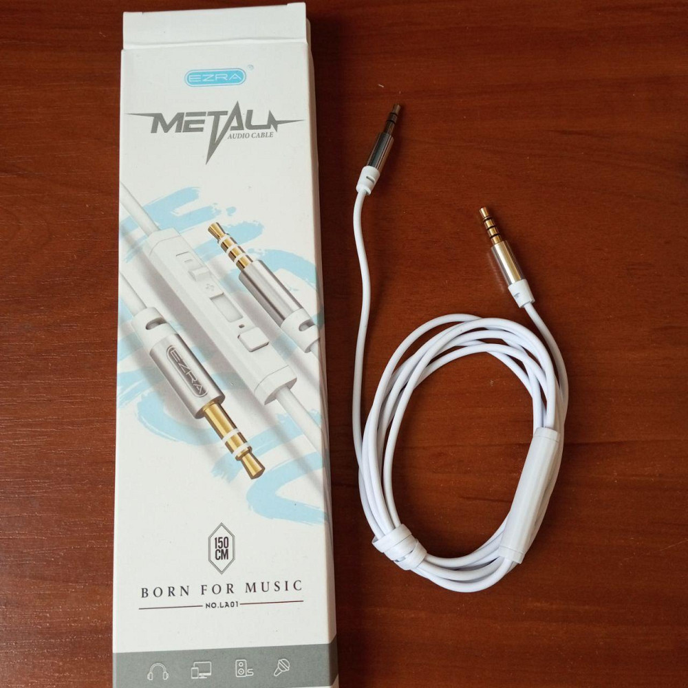 Шнур аудио- видео Aux кабель штекер 3,5мм 4С - штекер 3,5мм 4С Полтава - изображение 1