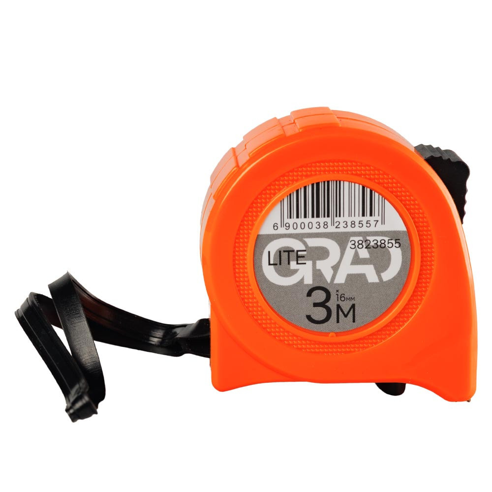 Рулетка магнитная Lite с фиксатором 3м×16мм GRAD (3823855) Киев - изображение 4
