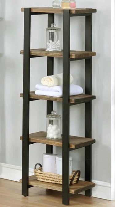 Етажерка для ванної "Альмун" венге-палісандр Миколаїв - фото 1