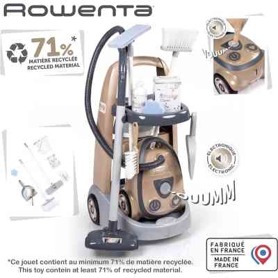 Игровой набор Smoby Тележка для уборки Ровента с пылесосом (7600330325) Вінниця