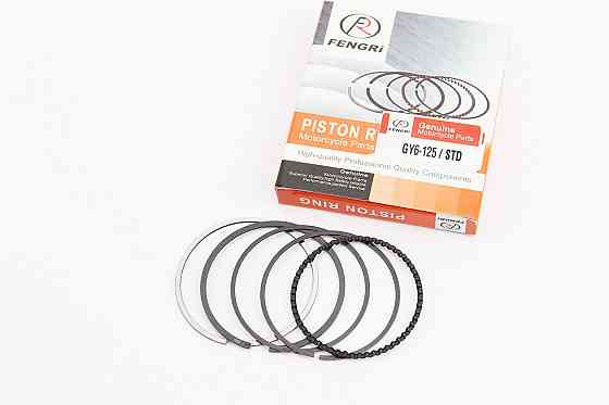 Кільця поршневі 125cc 52,4мм STD, від 10шт -10% Київ