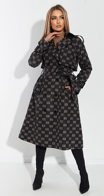 Двобортний класичний тренч (44) Київ - фото 1