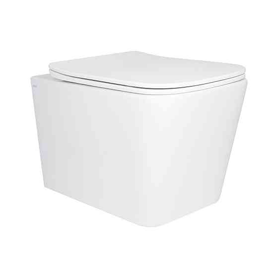 Унитаз подвесной Qtap Tern Ultra Quiet с сиденьем с сиденьем Soft-Close WHITE QT17332303AW Киев
