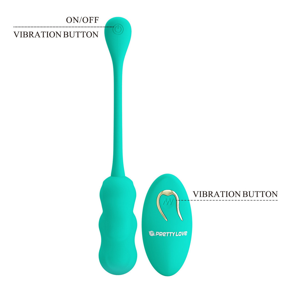 Виброяйцо с дистанционным управлением Pretty Love - Leshy Dream Chaser 4 Green, BI-014868W-A4 Sex Aura Киев - изображение 8