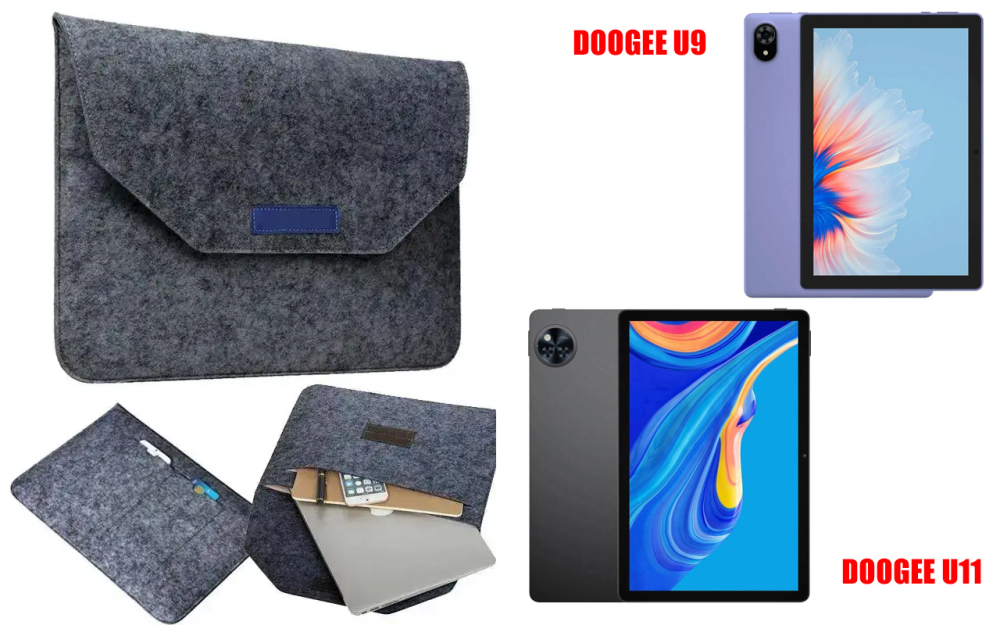 Сумка Wool из войлока для планшета DOOGEE U11 PRO, U12, U13 Киев - изображение 1
