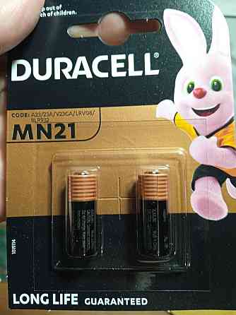 Батарейки Duracell 23A 12V Alkaline - лужні високовольтні батареї 2 шт. Харків