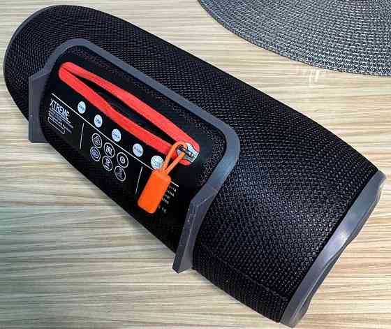 Портативна бездротова Bluetooth колонка, чорна. Харків