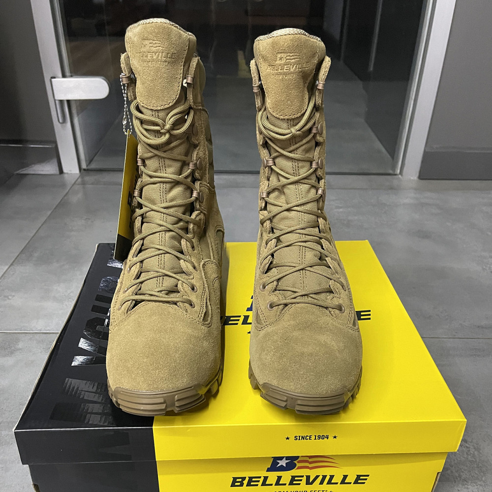 Берці зимові Belleville KHYBER TR550WPINS, розмір 8/40,5, колір Койот, теплі, стандарт армії США Solmir Київ - фото 10