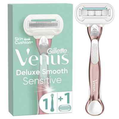 Бритва Gillette Venus Extra Smooth Sensitive RoseGold з 1 змінним картриджем (7702018517886) Вінниця
