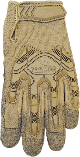 Тактичні рукавиці протиударні Venture Gear Tactical VGTG40 Heavy-Duty Impact Operator, пісочні, розмір L (9) Київ - фото 2