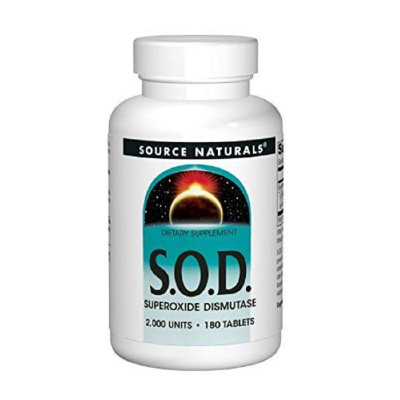Антиоксидант Source Naturals СОД Ферменти 235 мг, SOD, 180 таблеток (SN0613) Вінниця - фото 1