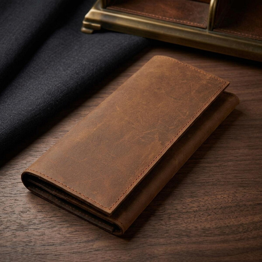Кошелек Vintage 14406 Коричневый Киев - изображение 11