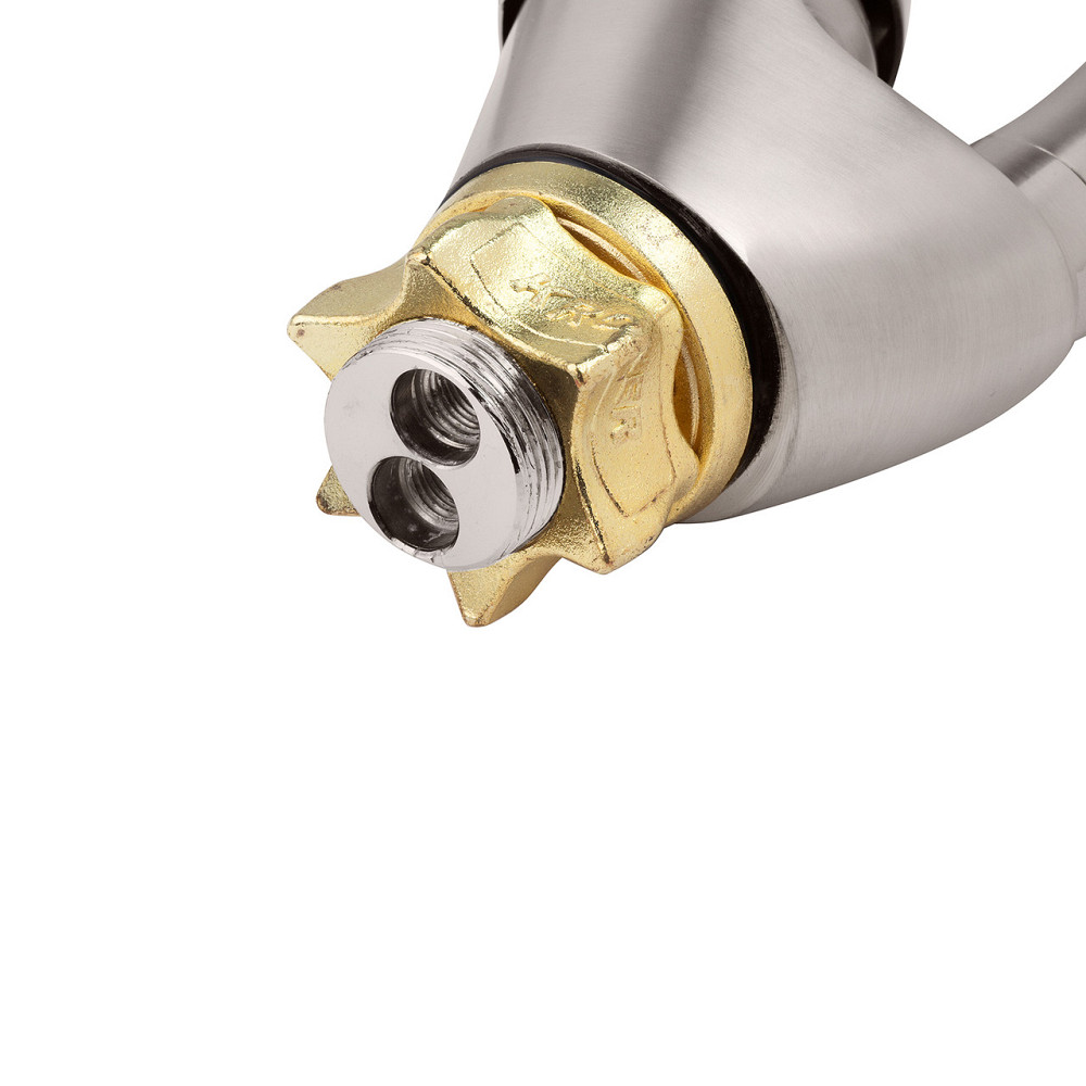 Змішувач для кухні Kroner KRM Odra - N035 сатин Київ - фото 5