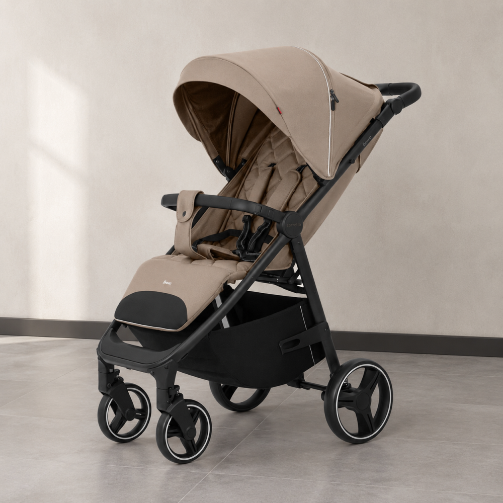 Прогулочная коляска CARRELLO Bravo CRL-8512 Deep Beige Киев - изображение 1