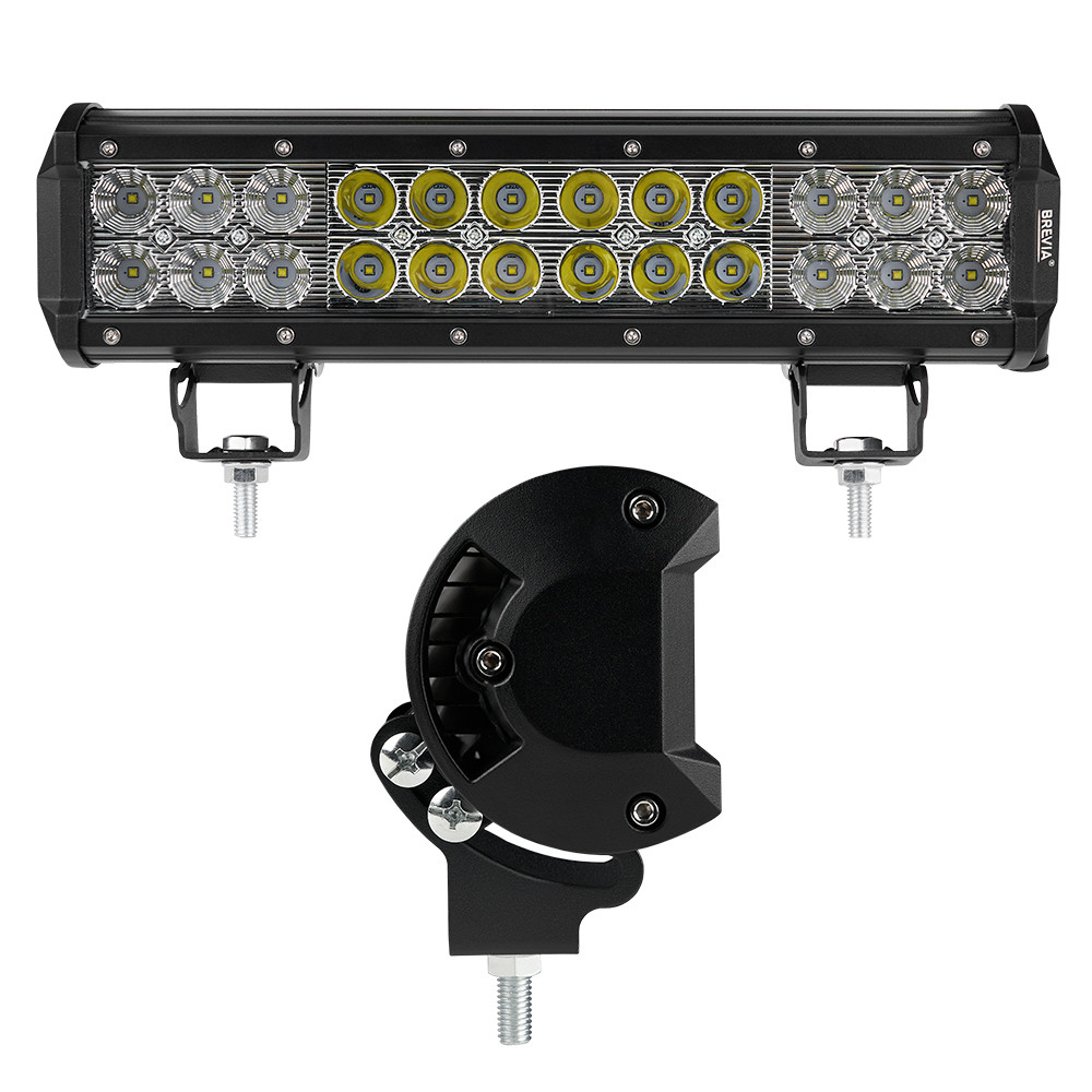 Фара світлодіодна Brevia Cree Combo 10-30V, 72W (24x3W), 6000Lm, 1шт Львів - фото 2