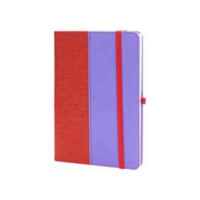 Книга записная Optima А5 COMBI-17, твердая обложка, резинка,линия (O20125-17) Винница