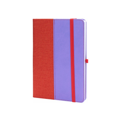 Книга записна Optima А5 COMBI-17, тверда обкладинка, гумка,лінія (O20125-17) Вінниця - фото 1