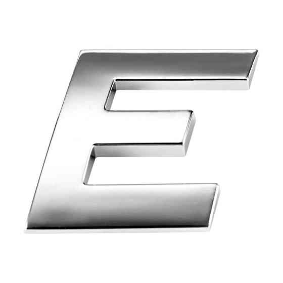 Наклейка 2 см Буква E Київ