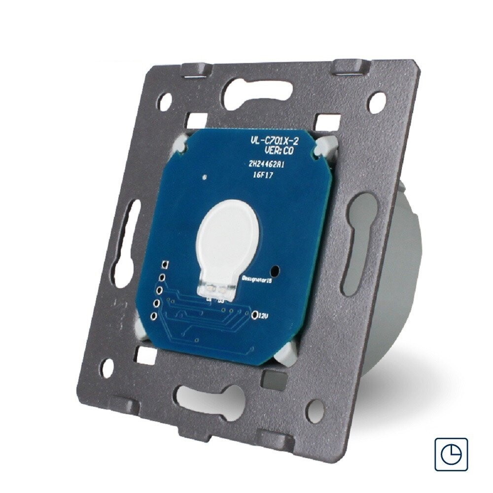 Сенсорний вимикач з таймером LIVOLO, 5А 230В, 30 секунд затримки, без нейтралі (VL-FC1T-2G) Коломыя - изображение 7