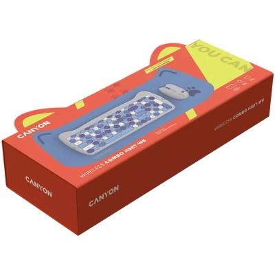 Комплект Canyon HSET-W6 Kitty Edition Wireless UA Blue (CNS-HSETW6BL) Винница - изображение 6
