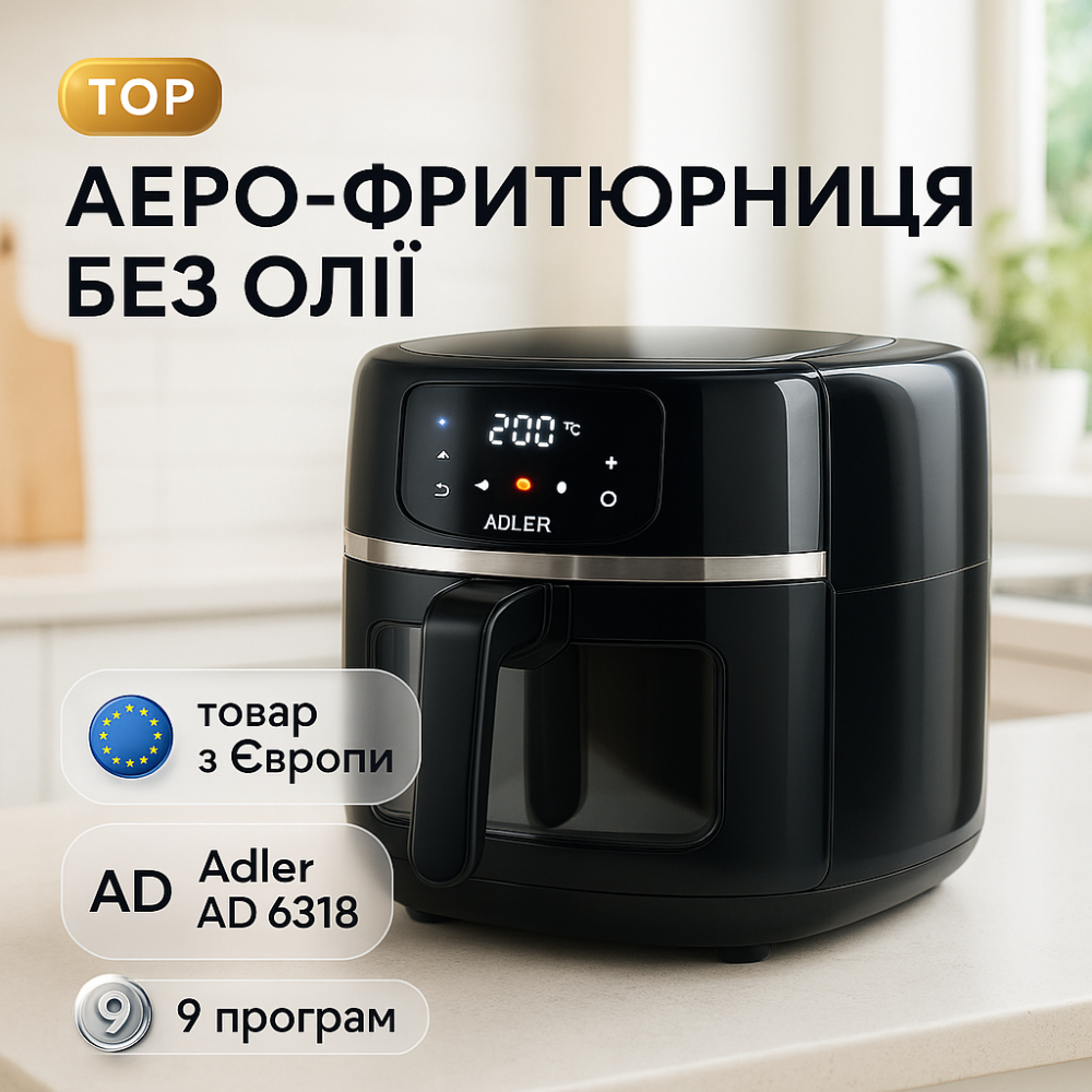 Фритюрниця для продуктів у фритюрі Adler AD 6318 8л 2500Вт, Фритюрниця для громадського харчування DJ-52 Львів - фото 19