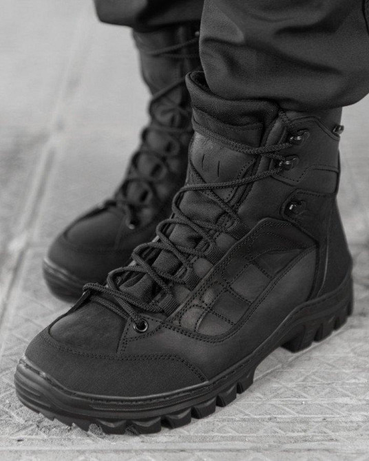 Зимние тактические ботинки Extreme black ВТ0471 Одесса - изображение 2