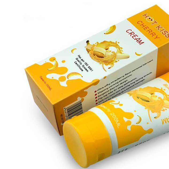 Лубрикант "Hot Kiss" 200 мл - Банан - Інтимна змазка Вінниця - фото 1