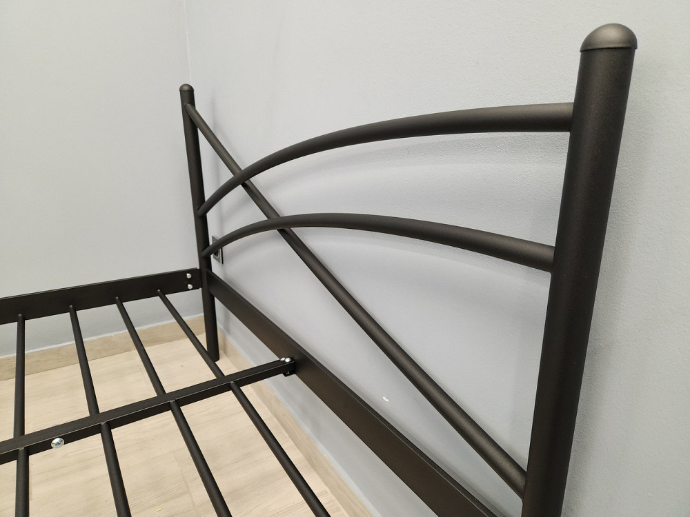 Двоспальне металеве ліжко Гвоздика від ТМ Теnero 160х190, Каркас — відстань 8 см, Без ящика Харків - фото 4