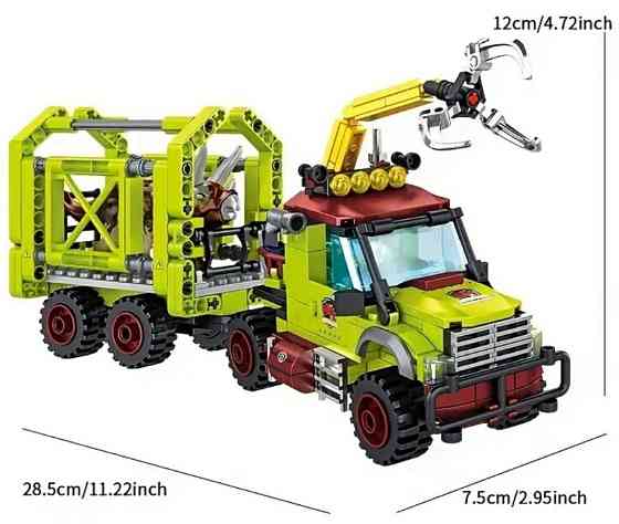 Конструктор Jurassic Park 517 шт. блоків Лего Парк Динозаврів. Харків