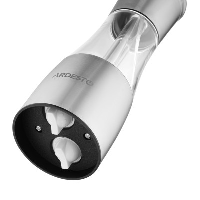 Мельница для специй Ardesto Gemini, 140мл, акрил, нержавіюча сталь, прозорий (AR1419SS) Винница - изображение 10