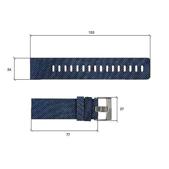 Ремешок для часов Skmei 1213 Jeans SBR Киев