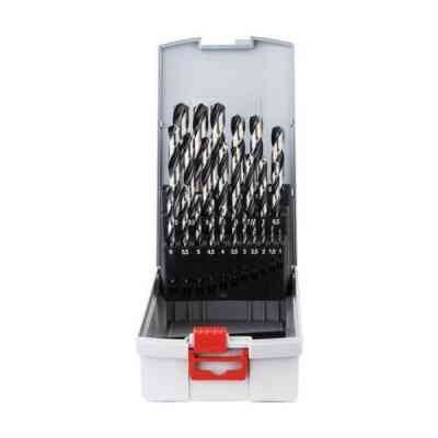 Набір свердл HAISSER по металу HSS - (1-13)х0.5мм, 25шт. (122734) Вінниця