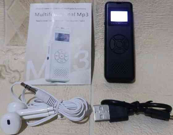 Диктофон цифровой 2 в 1 - с MP3-плеером и 2 микрофонами. Харьков