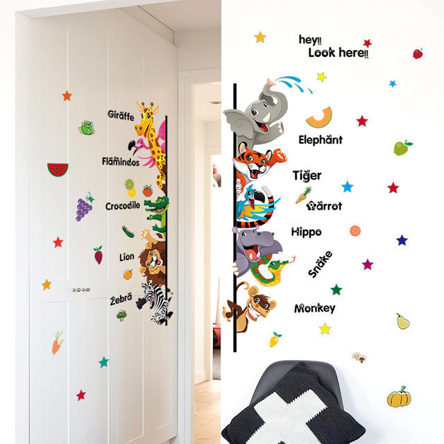 Интерьерная наклейка детская Животные на английском Киев - изображение 5