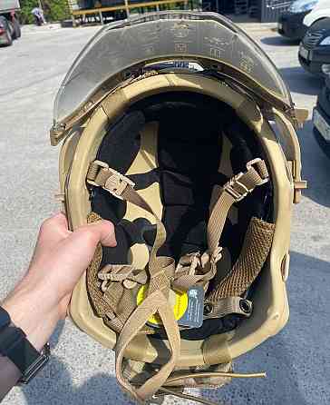 Тактический комплект шлем Fast Team Wendy с кавером + противовес + очки + крепление для камеры GoPro Винница