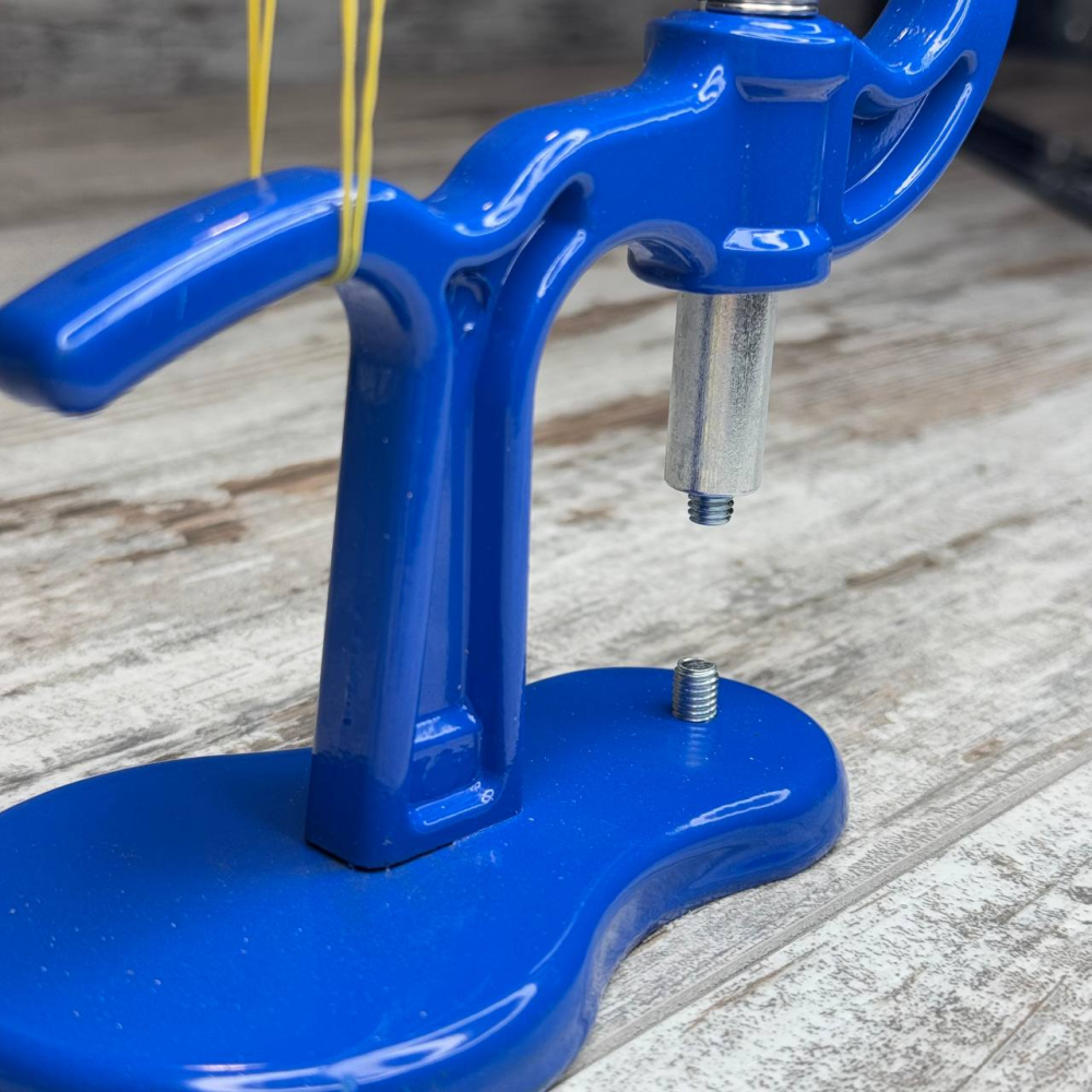 Важільний прес для закривання кришок і скла годинників з 12 насадками, металевий інструмент для годинникарів Київ - фото 5