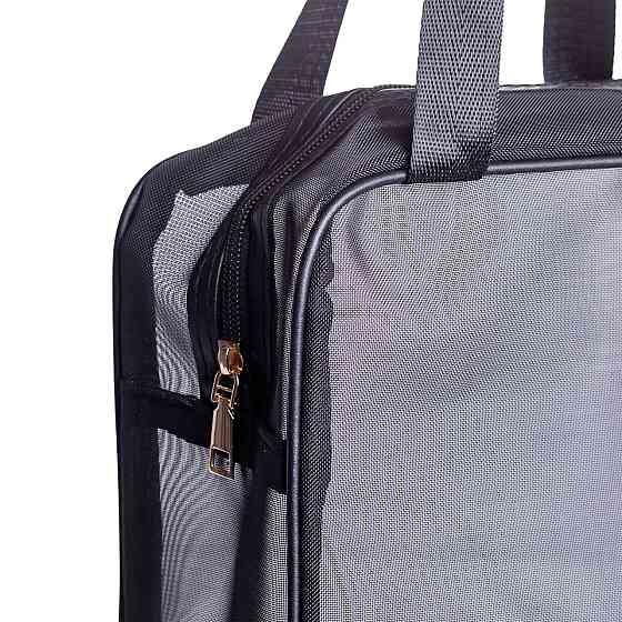 Yiwu Набір прозорих жіночих косметичок для дому 3 (шт) Чорний HP-16-5K Коломия