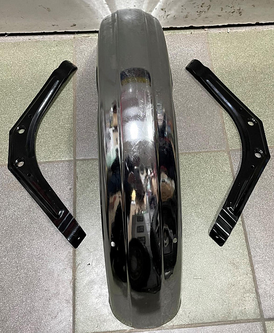 Крило ІЖ 5 переднє (хром) (у зборі) VDK Київ - фото 1