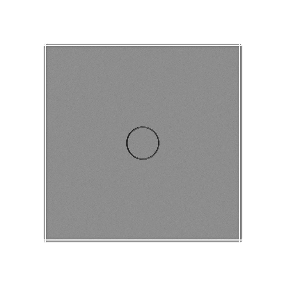 LIVOLO Комплект бездротовий сенсорний вимикач з реле Livolo сірий скло (VL- -I/FC1Z2-2G) Коломыя - изображение 5