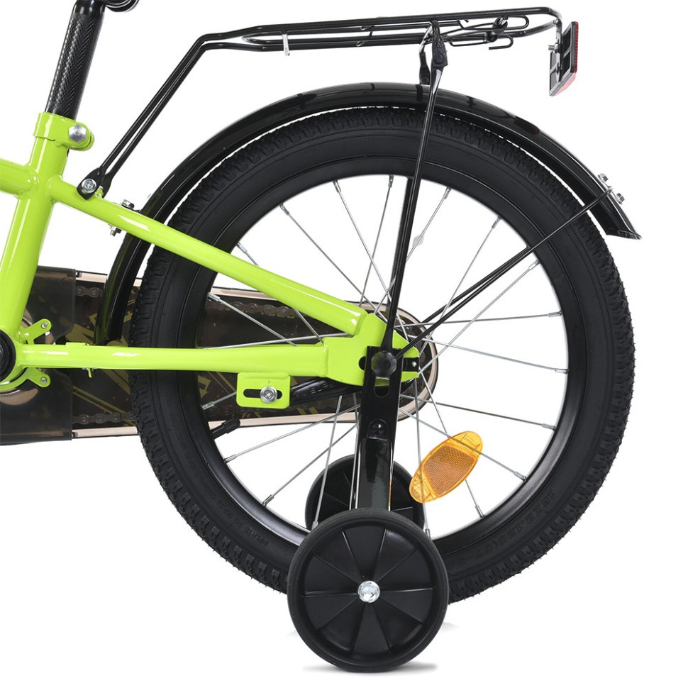 Велосипед дитячий MB 14013-1, 14 дюймів, салатовий Вінниця - фото 2